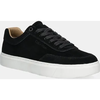 Pánské tenisky Semišové tenisky Calvin Klein CLEAN CUP LOW LACEUP OXF SU HM0HM01880 černá 99X, EUR 44