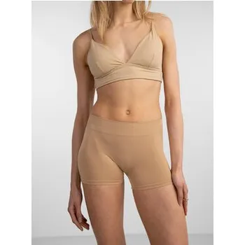 Pieces Šortky z materiálu 17065440 Béžová Slim Fit L_XL