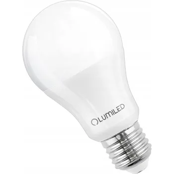 Žárovka LED žárovka E27 A60 10W (ekvivalent 75W) 1055lm 3000K Teplá bílá 260° LUMILED
