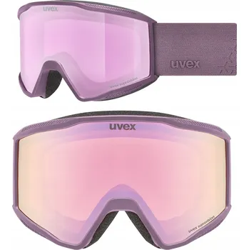 Sjezdové lyžování Dámské lyžařské brýle UVEX Blast FM plum mat SKLO mirror purple S2