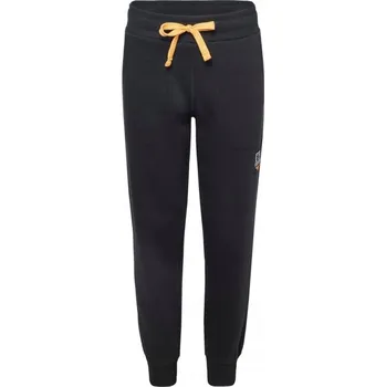 Chlapecké kalhoty DĚTSKÉ TEPLÁKY ZATEPLENÉ MIKROFLEECEM HI-TEC OMIO JRB VELIKOST 164