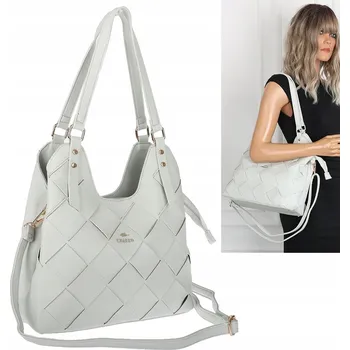 Kabelka CHARRO kabelka z eko kůže šedá