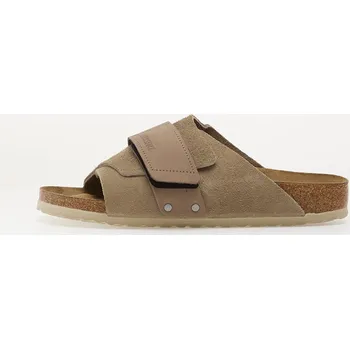 Pánská móda Tenisky Birkenstock Kyoto Nubuck-Suede Leather Unisex Taupe EUR 41