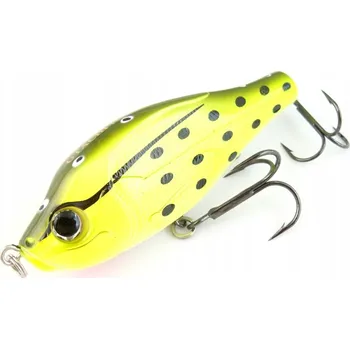 Umělá nástraha Wobler na štiky, jerk Gunki Otachi 100S - Yellow Frog