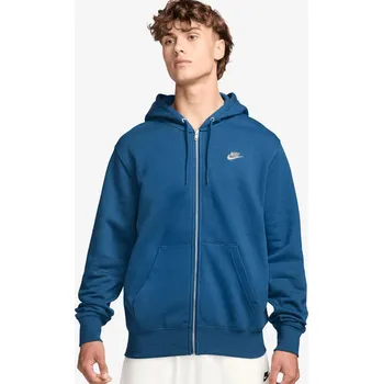 Pánská mikina Nike Club BB Pán.bunda s kapucí - 0 - modrá - XL