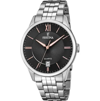 Hodinky Pánské Hodinky Festina F20425-6 stříbrné