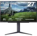 LG UltraGear/27GS85Q-B/27"/IPS/QHD/180Hz/1ms/Black/2R