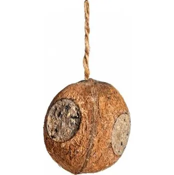Krmítko pro ptáka Krmítko pro ptáky kokos s náplní 500g Erdtmann's