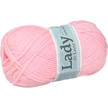 Příze Příze Lady de luxe 939 světle růžová