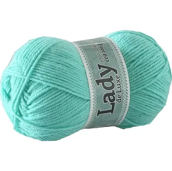 Příze Příze Lady de luxe 922 baby zelenkavá