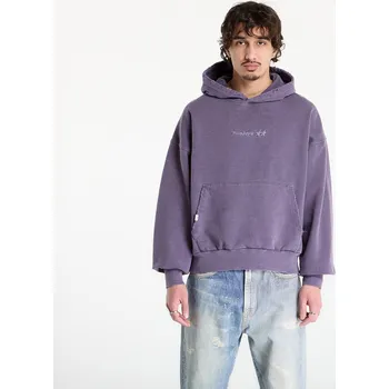 Pánská móda Mikina TwoJeys Icon Hoodie Pigment Dyed Purple M
