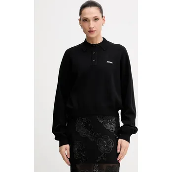 Pánský svetr Svetr s příměsí vlny Rotate 115137100 černá 99X, vel. M