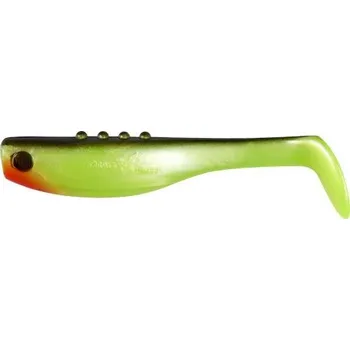 Umělá nástraha Ripper DRAGON Bandit žlutá fluo/černá/červená *: Ripper DRAGON Bandit žlutá fluo/černá/červená 4,0" (10cm) 3ks
