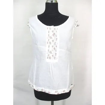 Dámská halenka Lee halenka bez rukávů střih jednoduchá velikost L