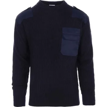 Pánský svetr Svetr NATO ACRYL MODRÝ vel. L (Svetr NATO ACRYL MODRÝ vel. L)