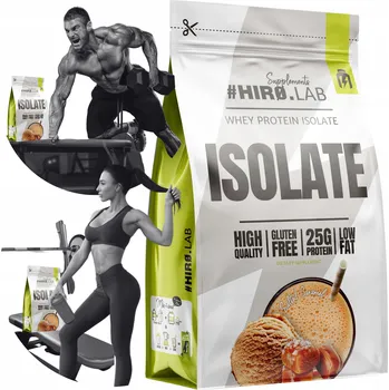 Protein Protein proteinový izolát - WPI HIRO.LAB prášek 700 g příchuť karamel