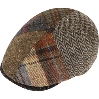 Čepice Fiebig - Headwear since 1903 Pánská zimní hnědá 6-dílná bekovka s bavlněnou podšívkou - Fiebig Velikost: 58 cm