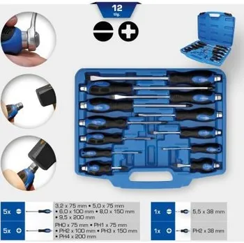 Nářadí pro automobil Úderový šroubovák-sada Brilliant tools BT034012