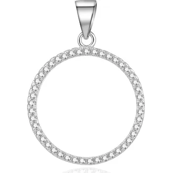 Přívěsek Půvabný stříbrný přívěsek se zirkony AGH213 Beneto