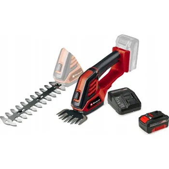 Nůžky na trávu EINHELL NŮŽKY NA TRÁVU A ŽIVÝ PLOT GE-CG 18/100 3410313 SADA + AKUMULÁTOR 4,0AH