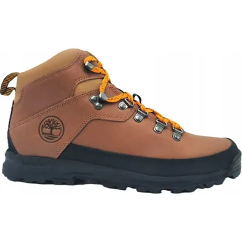 Pánská zimní obuv Pánské zimní boty Timberland kotníkové World Hiker hnědé, velikost 43