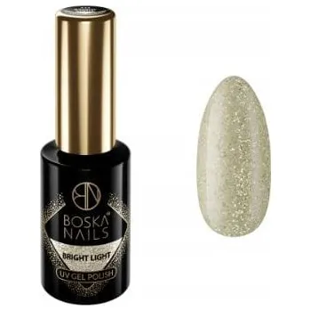 Přípravek na nehty HYBRIDNÍ LAK S TŘPYTKAMI BRIGHT LIGHT Č. 443 6ML BOSKA NAILS