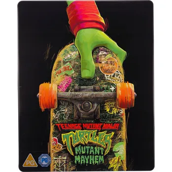 Blu-ray film Wojownicze Żółwie Ninja: Zmutowany chaos Blu-ray disk