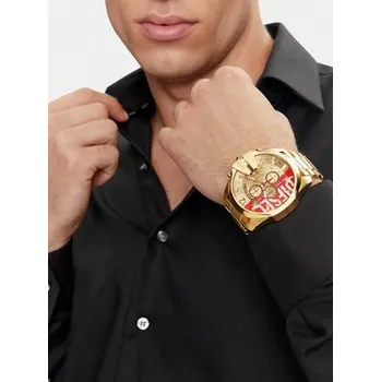 Hodinky Hodinky Diesel Mega Chief DZ4642 Zlatá OS