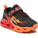 Sneakersy Skechers Heat Flux 400103L/BKRD Černá 35