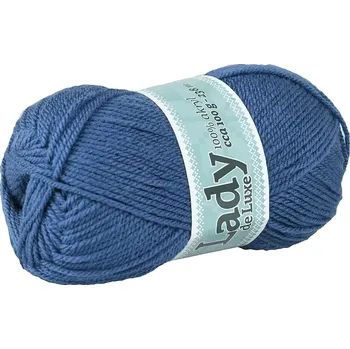 Příze Příze Lady de luxe 917 ocelová modrá