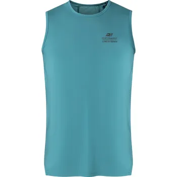 Pánské tílko Pánské rychleschnoucí tílko s cool dry ALPINE PRO GELAD 2 zelená S