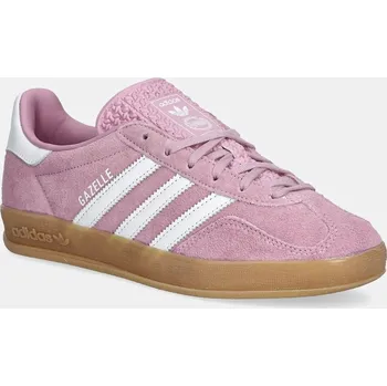 Dámská obuv Semišové tenisky adidas Originals Gazelle Indoor JS1395 fialová 40X, EUR 39 1/3