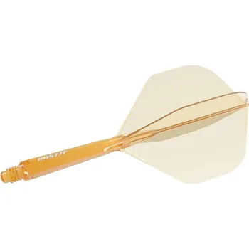 Cuesoul ROST 77 průhledné oranžové, No2 letky a střední násadky