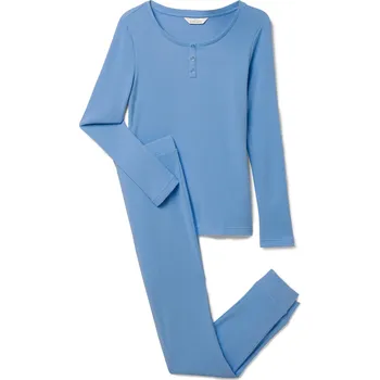 Dámské noční prádlo 719205 - Tchibo - Pyžamo - pro ženy - vel. L 44/46 - barva: modrá