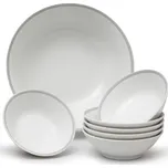 Thun 1794 OPAL kompotová souprava šedivá krajka 7 dílná