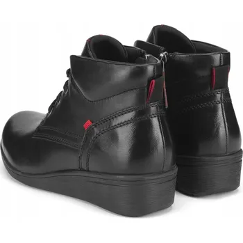 Dámské kozačky Go Soft dámské kotníkové boty černé WI16-JANE ZULA-03