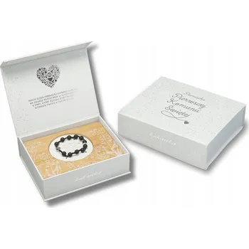 Náramek Náramek růženec ROZ-002 Černý