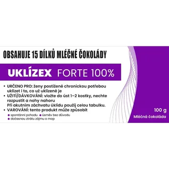 Čokoláda Dárková mléčná čokoláda 100 g – Uklízex Forte