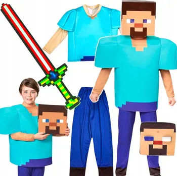 Karnevalový kostým Kostým Minecraft WKS vel. 12 0-130