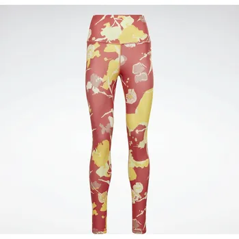 Dámské legíny Reebok dámské legíny MYT AOP POLY TIGHT klasické dlouhé, velikost S