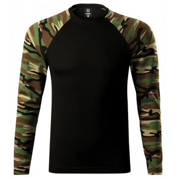 Pánské tričko Pánské triko s dlouhým rukávem ALTISPORT NoPrint NP/ALM661 CAMOUFLAGE BROWN S