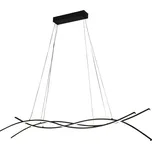 LED Stmívatelný lustr na lanku LED/80W/230V 3000-6500K + dálkové ovládání