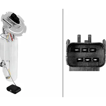 Palivové čerpadlo Palivová přívodní jednotka HELLA 8TF 358 306-291