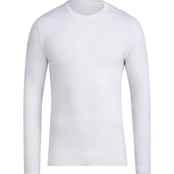 Pánské tričko Tričko adidas TECHFIT LS HP0640 - BÍLÉ, L