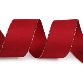 Stuha Stuha taftová s lurexem šíře 40 mm