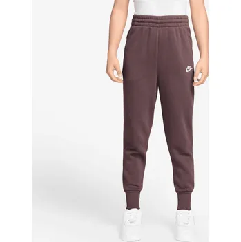 Nike Sportswear Club Fleece volnočasové tepláky - 0 - hnědá - XL