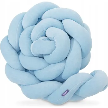 Prostěradlo Copánek - Chránič do postýlky Modrý 200 cm JUKKI