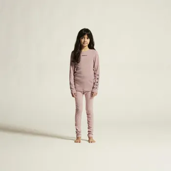 Dětské termoprádlo Teplé spodní prádlo Craft CORE JR růžové, vel. 146