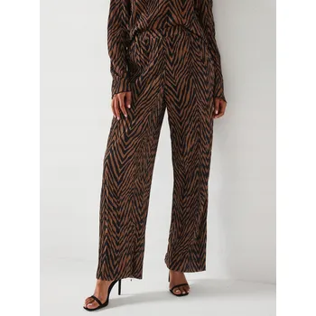 Dámské kalhoty Vero Moda elegantní dámské kalhoty rovného střihu dlouhé vícebarevné velikost S