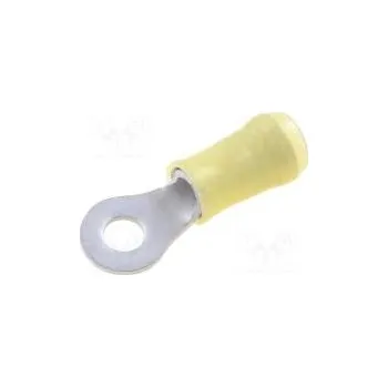 Elektrický konektor Zakončovací očko M4 Ø 4,34mm 3÷6mm2 krimpovací na kabel měď